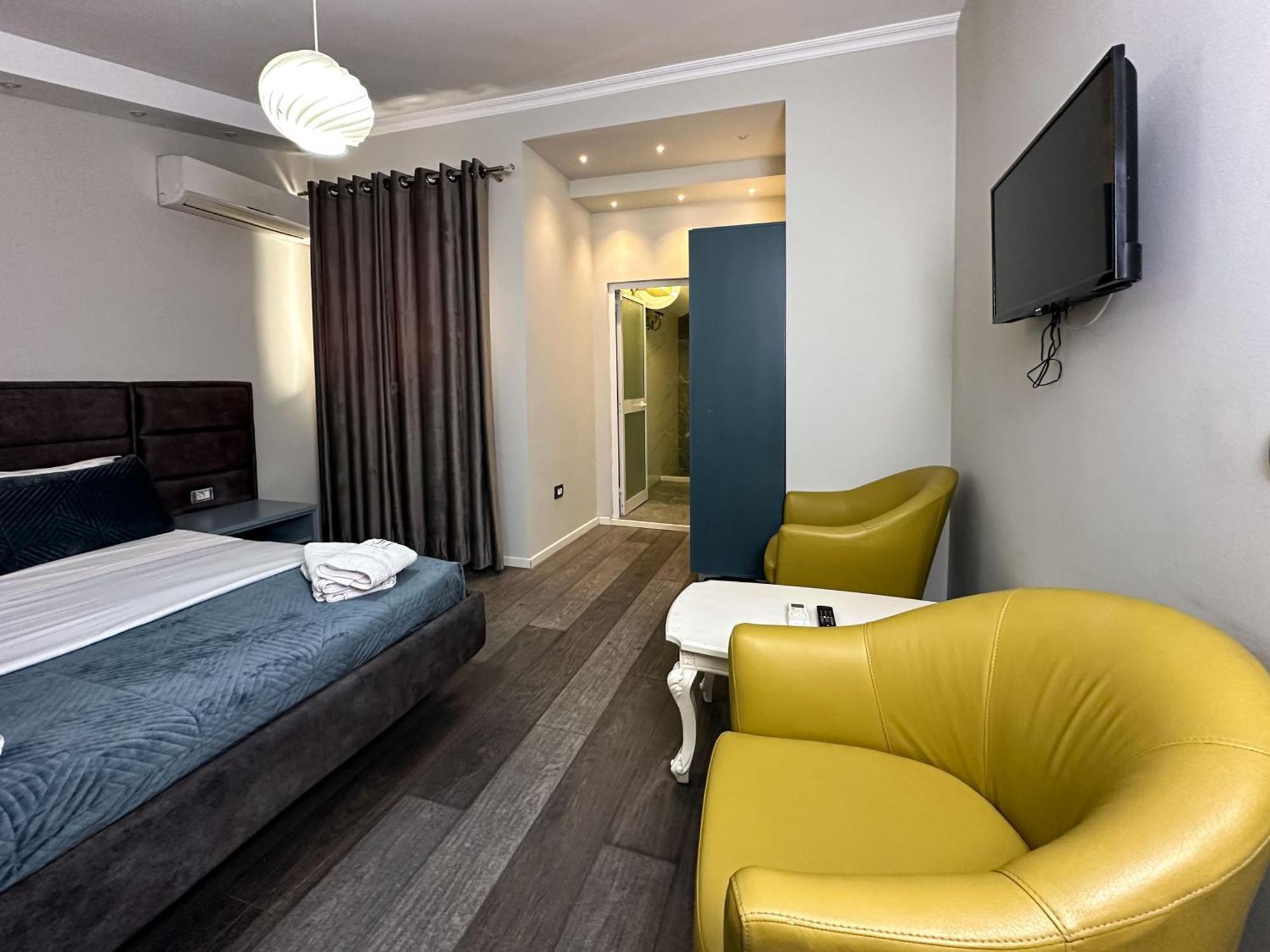 Eden hotel Tirana Buitenkant foto