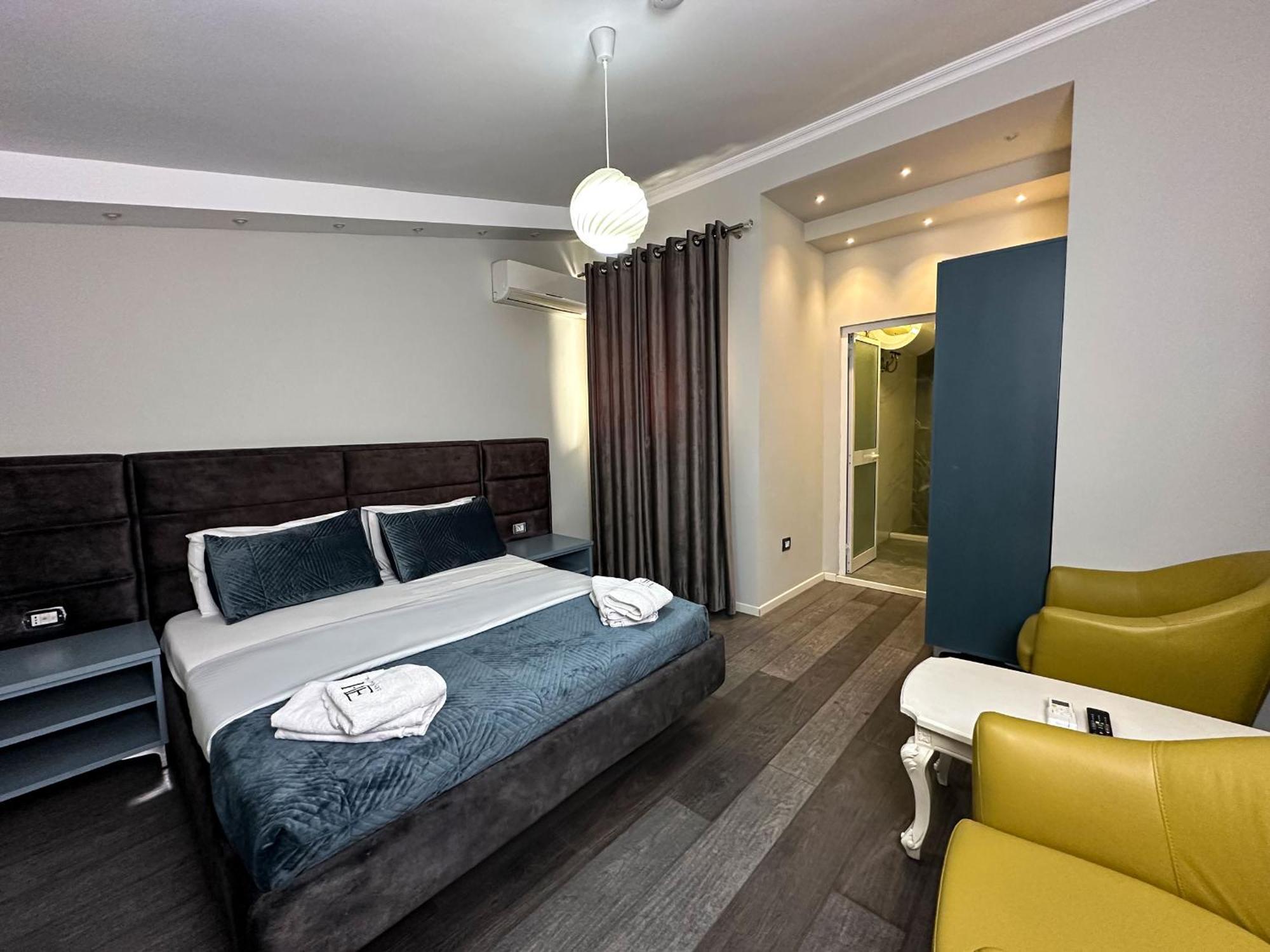 Eden hotel Tirana Buitenkant foto
