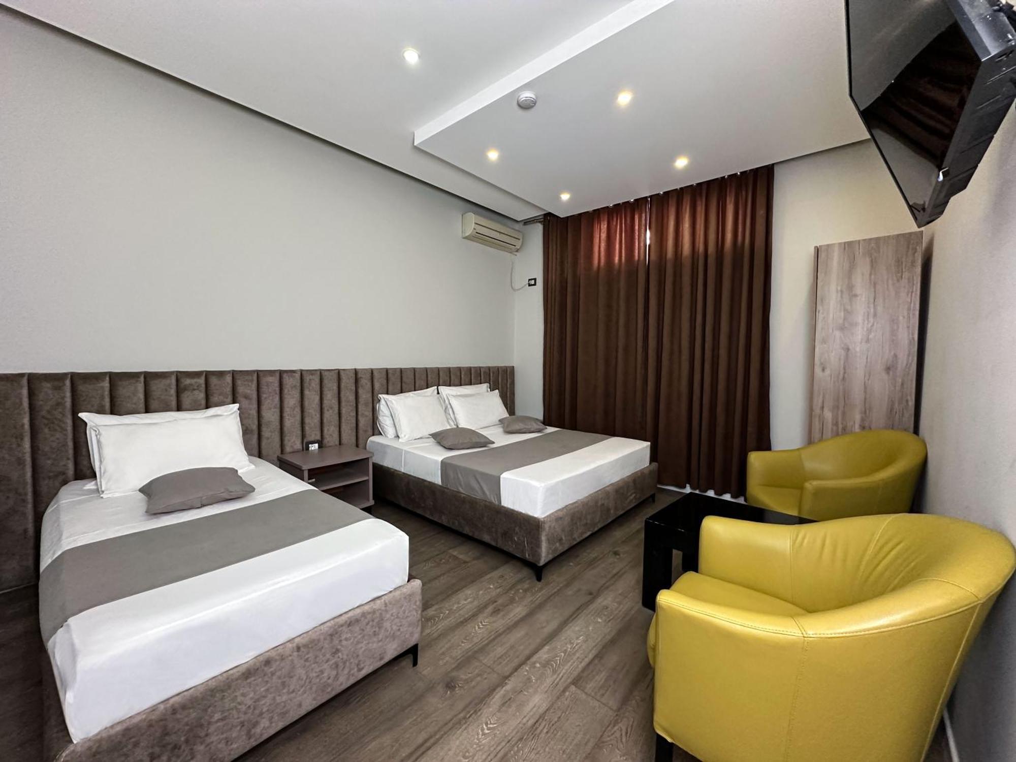 Eden hotel Tirana Buitenkant foto